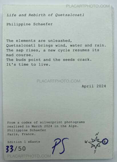 Philippine Schaefer,Life and Rebirth of Quetzacoatl (Signed, edt of 50)