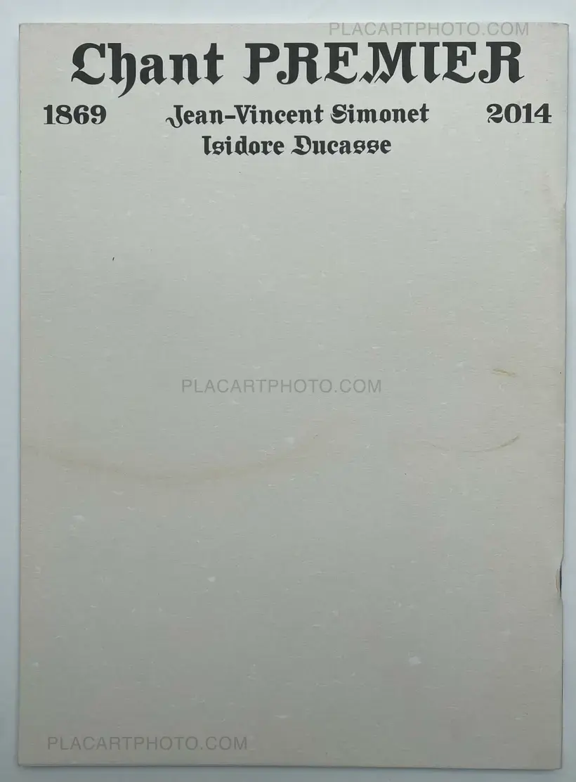 Jean-Vincent Simonet – Les Chants de Maldoror (Complete set of 6 booklets)