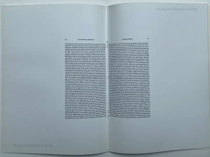 Jean-Vincent Simonet – Les Chants de Maldoror (Complete set of 6 booklets)