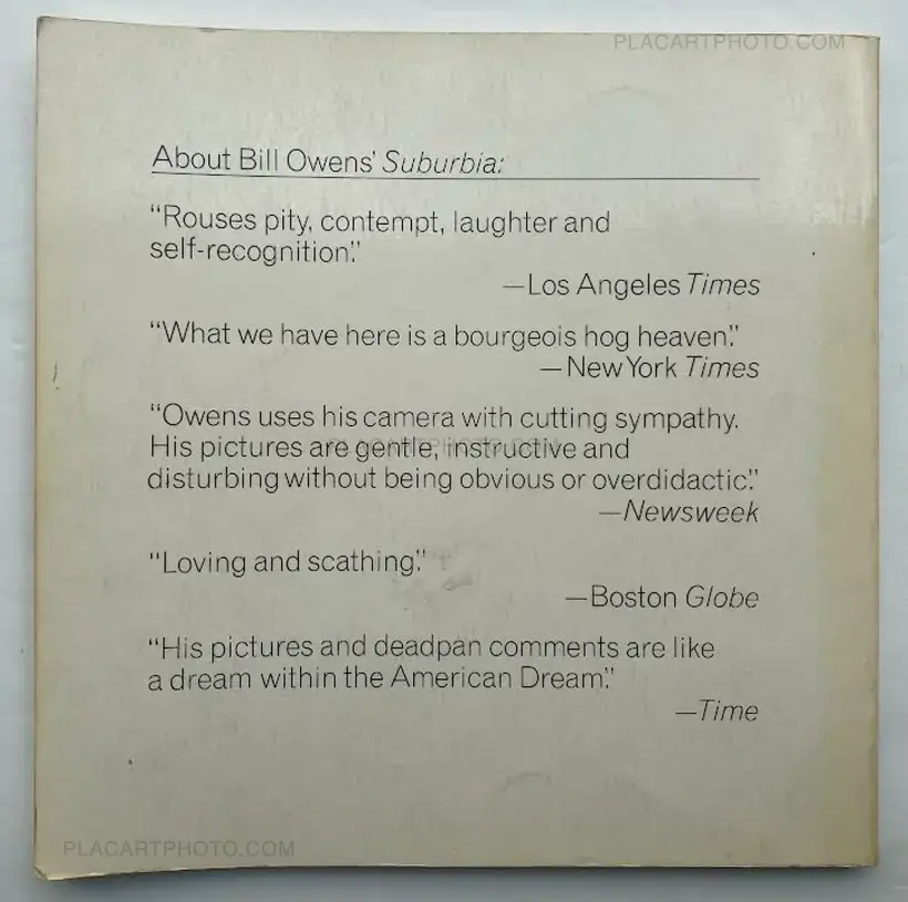 Bill Owens – Our Kind of People