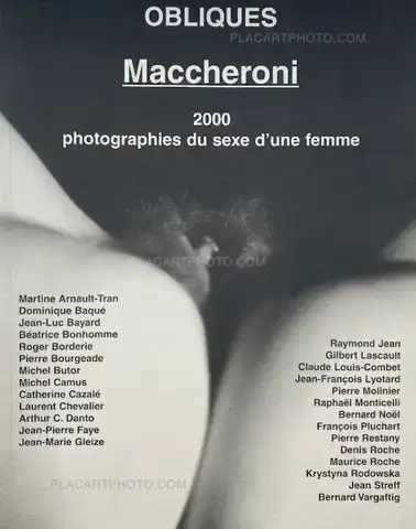 Henri Maccheroni – 2000 photographies du sexe d'une femme (With 1 print, edt of 26)