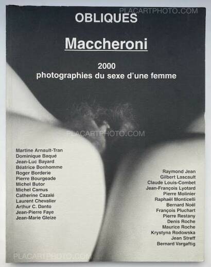 Henri Maccheroni,2000 photographies du sexe d'une femme (With 1 print, edt of 26)