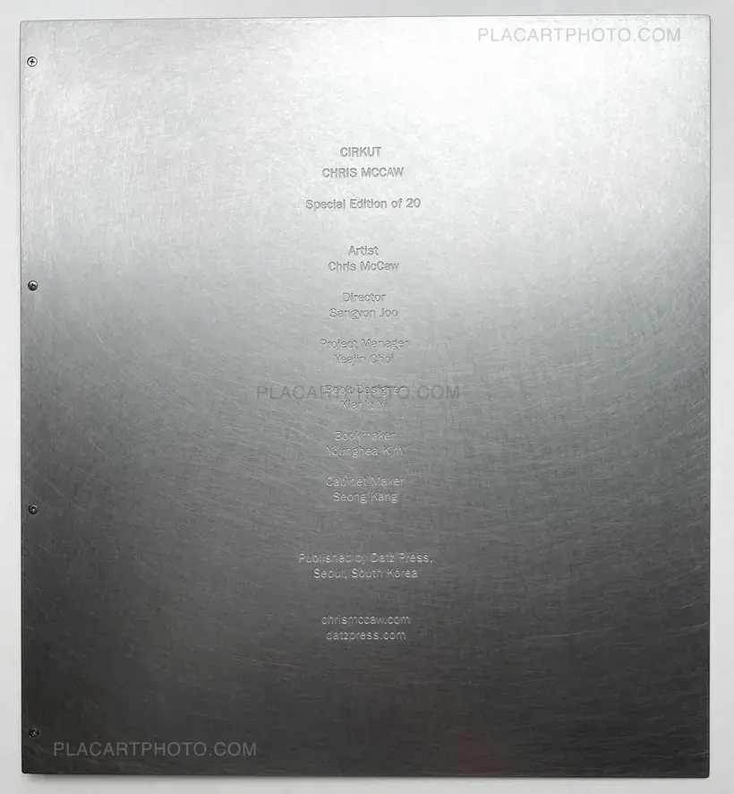 Chris McCaw – CIRKUT ( Edt of 20 copies. Signed and numbered.)