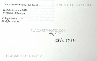 Sayo Senoo,Lands that shed tears (Edt of 30. Signed and numbered)