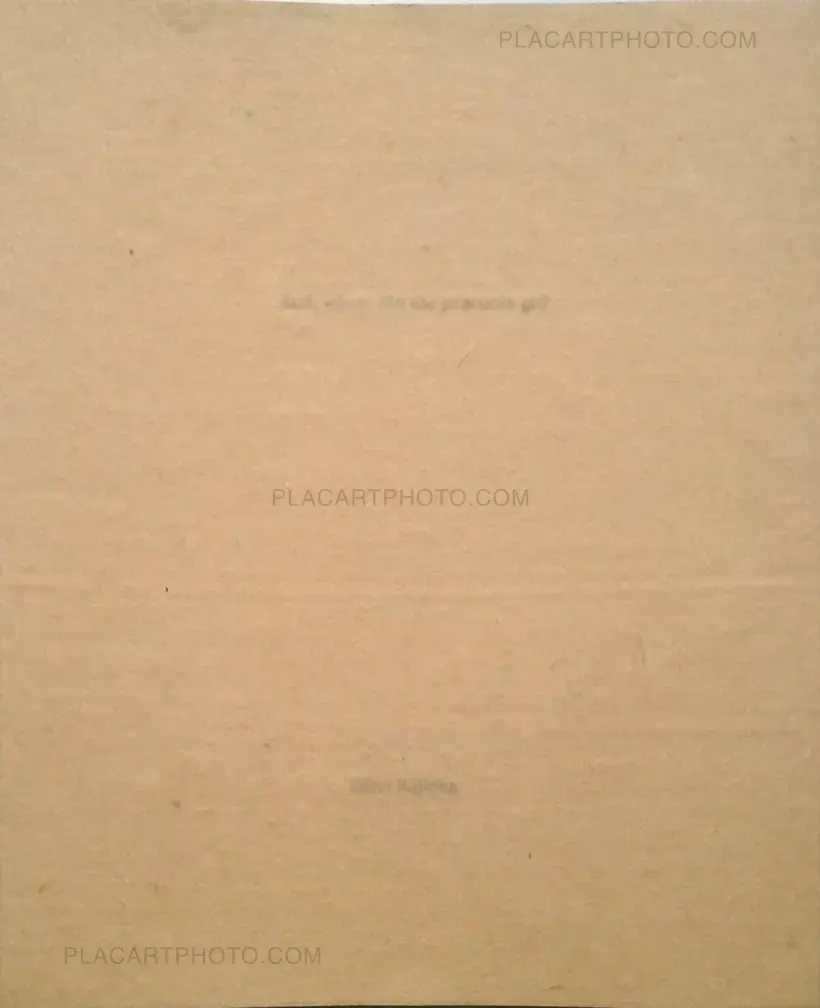 Miho Kajioka – And where did the peacocks go ? (SIGNED TRUE FIRST EDT ONLY 50 COPIES)