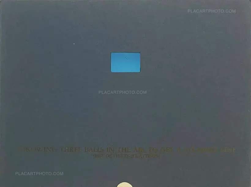 John Baldessari – Throwing Three Balls in the Air to Get a Straight Line (Best of Thirty-Six Attempts)