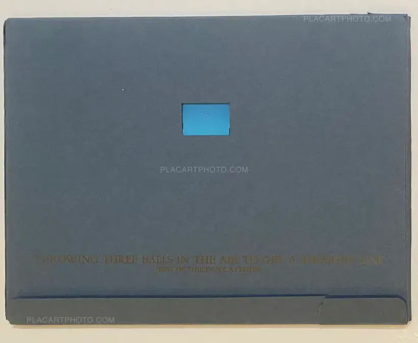 John Baldessari – Throwing Three Balls in the Air to Get a Straight Line (Best of Thirty-Six Attempts)
