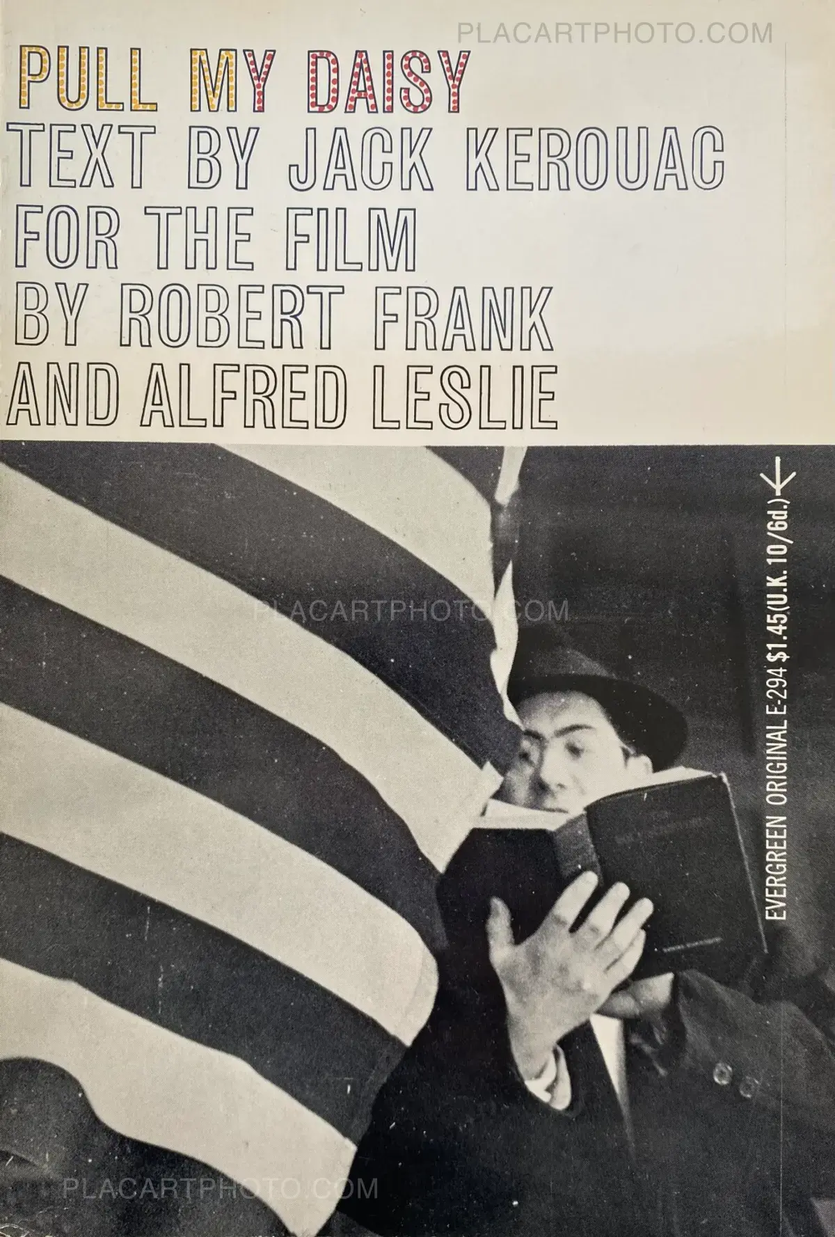 アート・デザイン・音楽 Robert Frank THE AMERICANS/Pull My Daisy Robert Frank, PULL MY DAISY (SIGNED), Grove Press & Evergreen