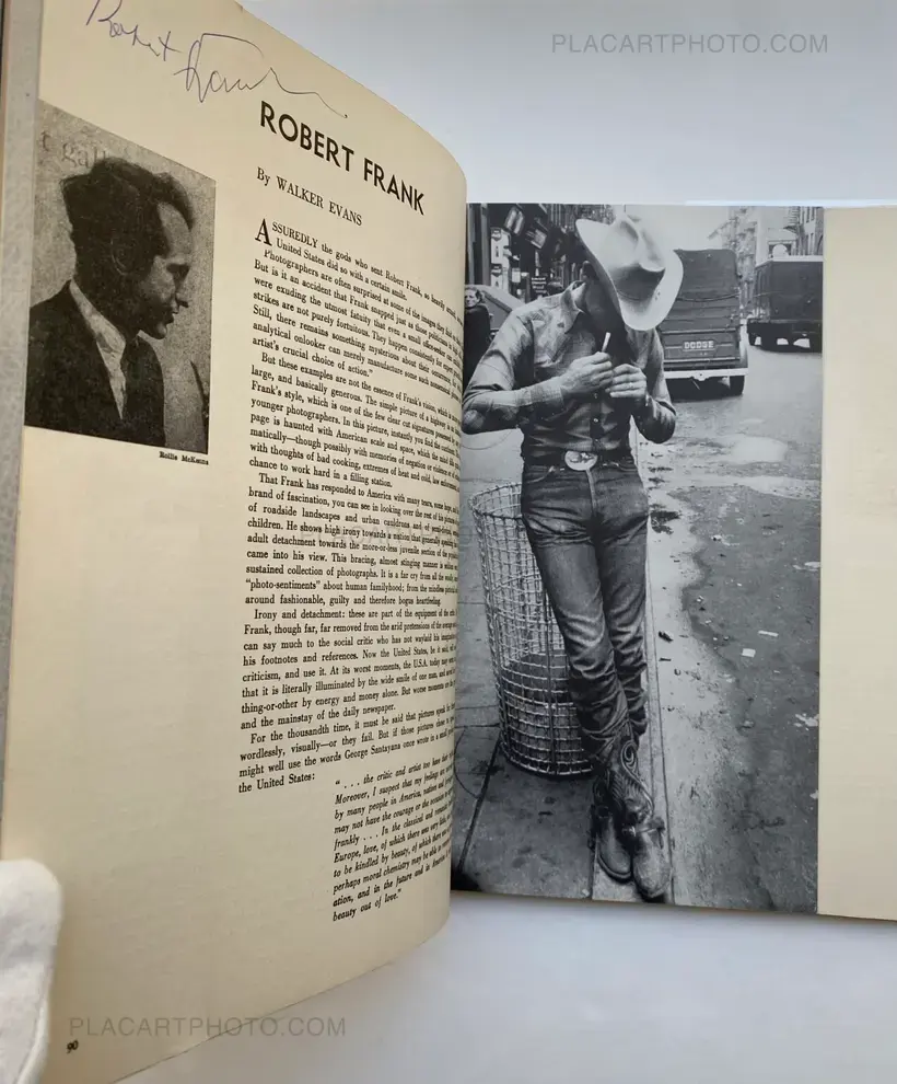 Robert Frank – U.S CAMERA (SIGNED)