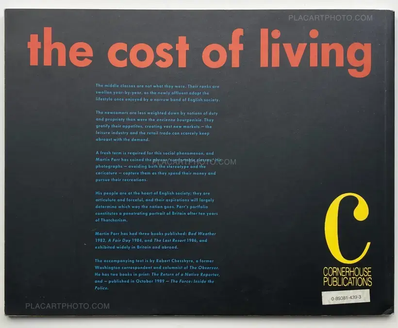 Martin Parr – the cost of living (SIGNED)