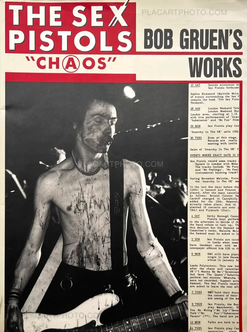 Bob Gruen – The Sex Pistols "Chaos"