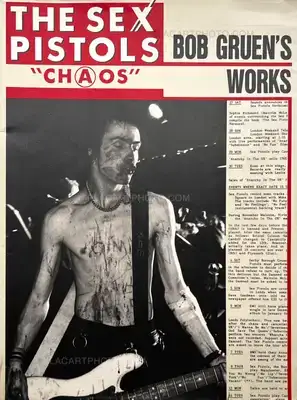Bob Gruen – The Sex Pistols "Chaos"