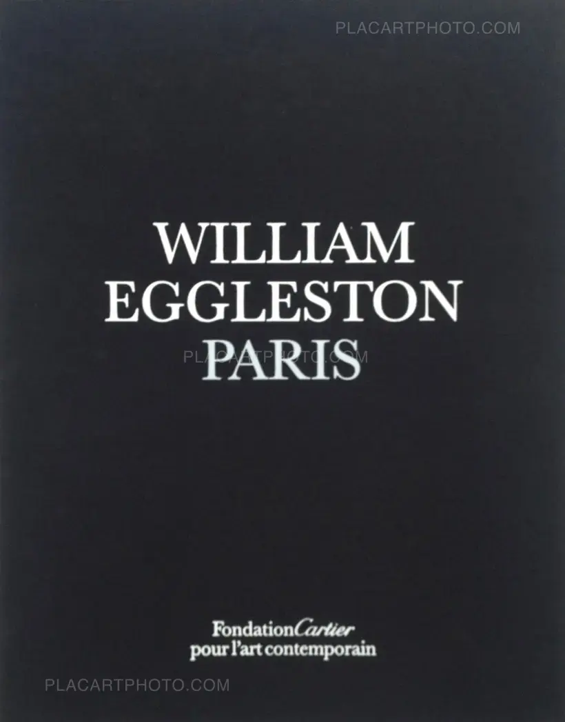 William Eggleston – Paris (Signed and limited of 100 copies )
