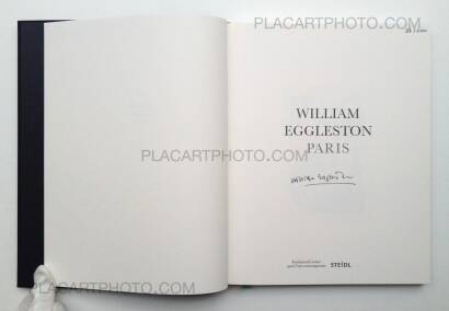 William Eggleston,Paris (Signed and limited of 100 copies )