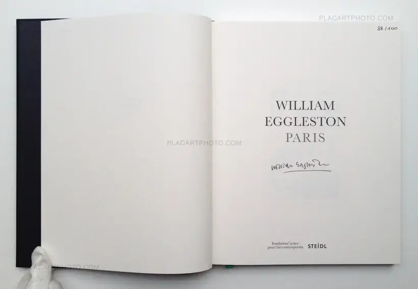 William Eggleston – Paris (Signed and limited of 100 copies )