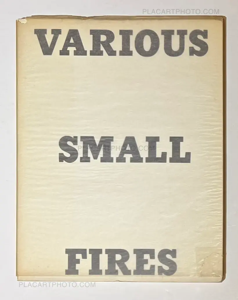 Ed Ruscha – Various small fires and milk (First Edt)