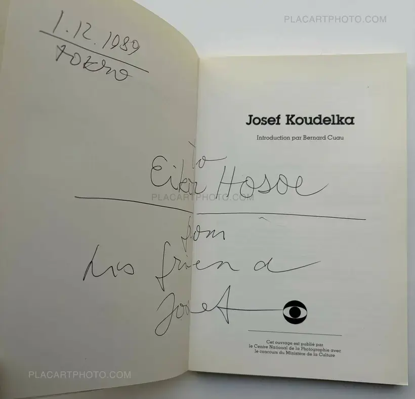 Josef Koudelka – PHOTO POCHE (ASSOCIATION COPY)