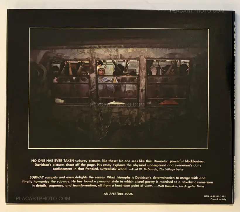 Bruce Davidson – Subway (First edition, Signed)