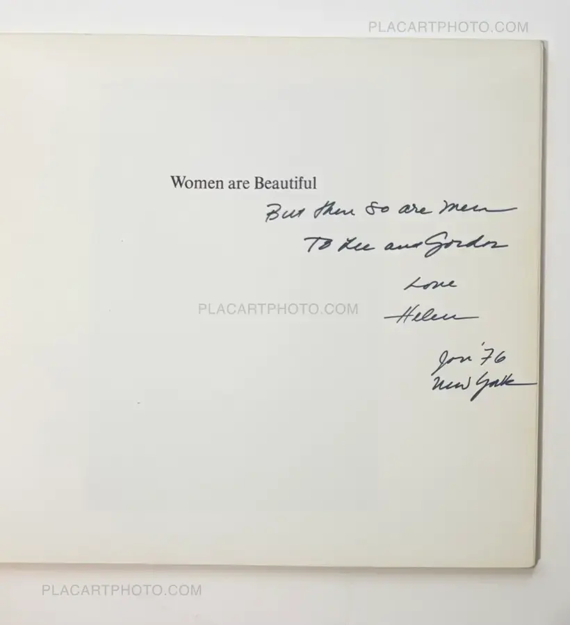 Garry Winogrand – Women are beautiful (Soft cover) Inscribed copy