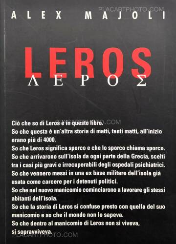  Alex Majoli,Leros (True first edition)