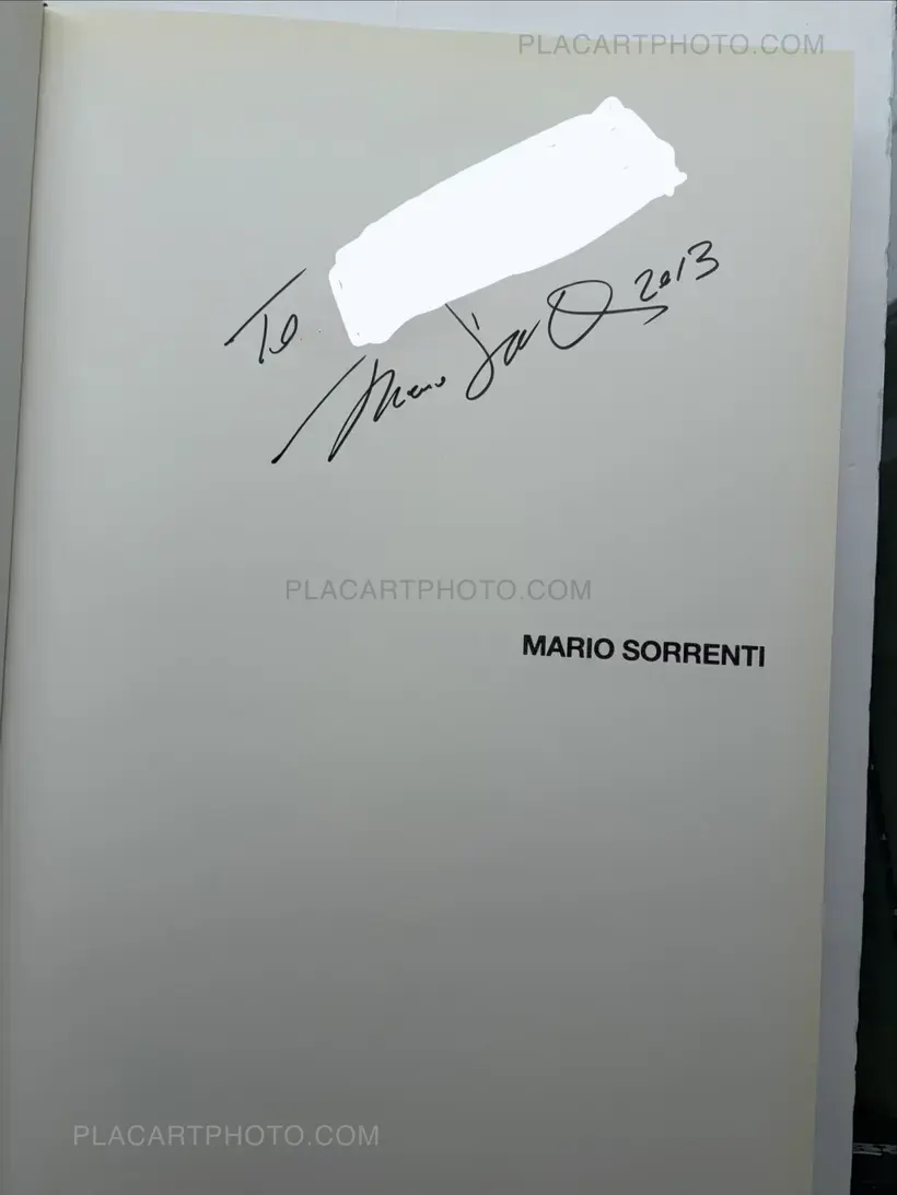 Mario Sorrenti – DRAW BLOOD FOR PROOF (SIGNED)