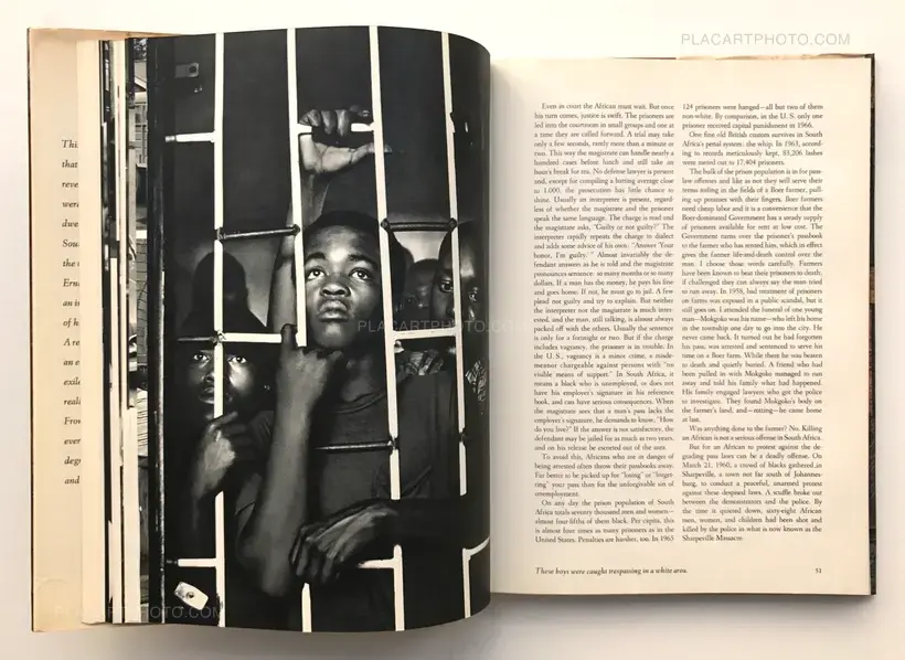 Ernest Cole – House of Bondage : a South African Black Man Exposes in His Own Pictures and Words the Bitter Life of His Homeland Today