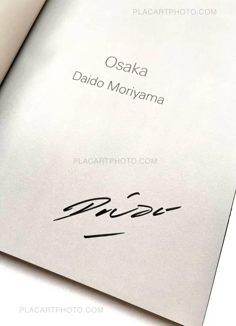 Daido Moriyama – Osaka (Signed)