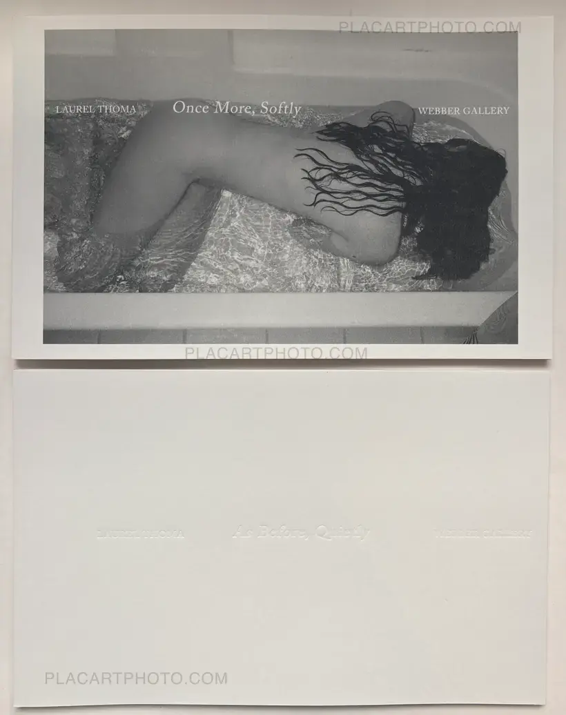 Laurel Thoma – Once More, Softly and As Before Quickly (BOTH SIGNED)