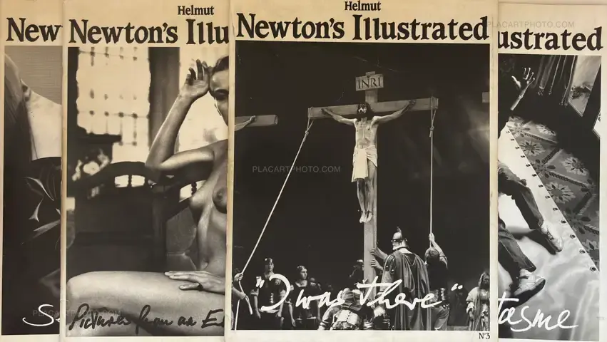 Helmut Newton  – Helmut Newton's Illustrated (complete set: n°1 to n°4)