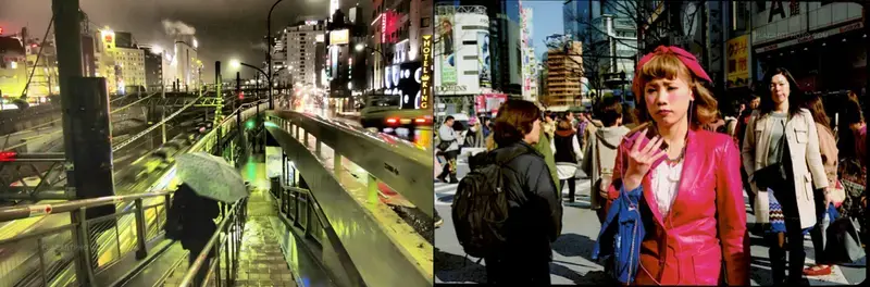 Exposition Tokyo en couleur: regard croisé entre Takehiko Nakafuji et Yusuke Hanazaki