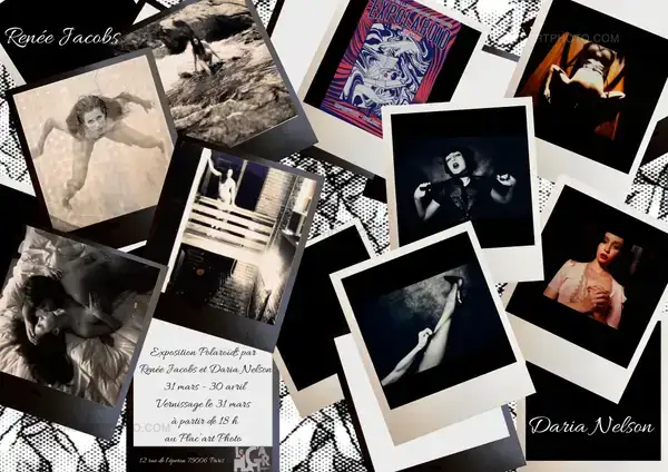 Polaroids par Renée Jacobs et Daria Nelson dans le cadre de expolaroid 2022