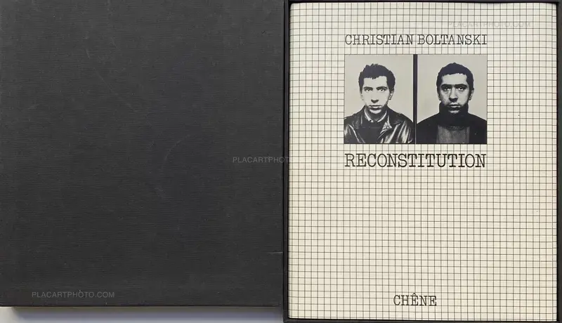 Christian Boltanski: RECONSTITUTION (Edition spéciale ; Le chêne 1978)