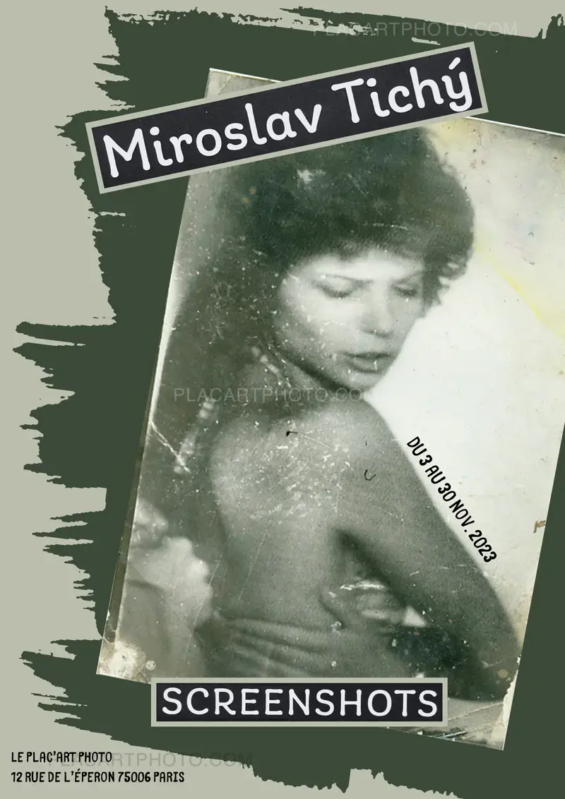 Exposition et présentation du livre SCREENSHOTS de Miroslav Tichy. Vernissage le 3 Novembre.